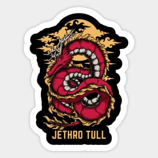 Flying Dragon Jethro Tull Sticker